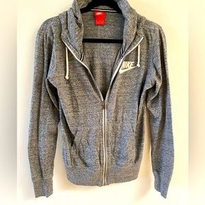 Nike hooded full zip medium weight sweatshirt